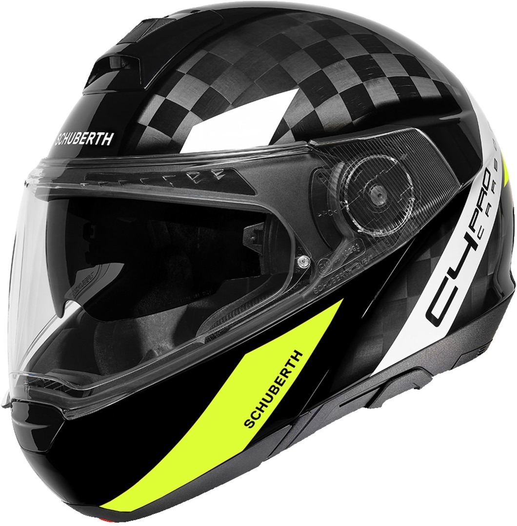 Schuberth C4 Pro Carbon Avio Helmet, yellow, Size S, yellow, Size S
