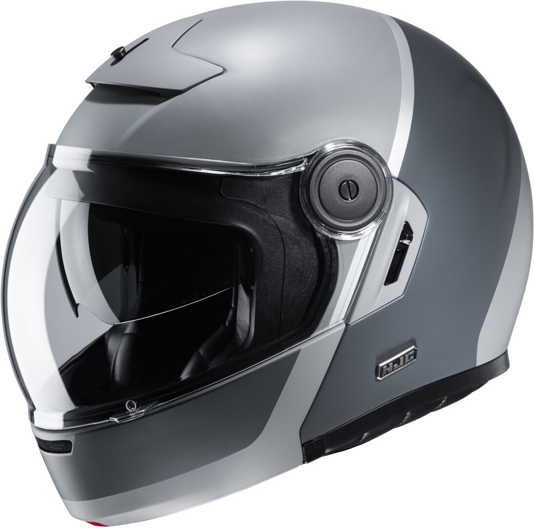 HJC V90 Mobix Helmet, black-grey, Size XS, black-grey, Size XS