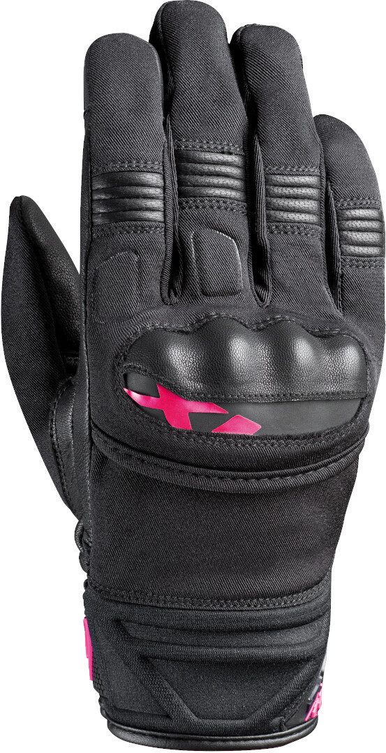 Ixon MS Picco Ladies Motorcycle Gloves, black-pink, Size XS for Women, black-pink, Size XS for Women