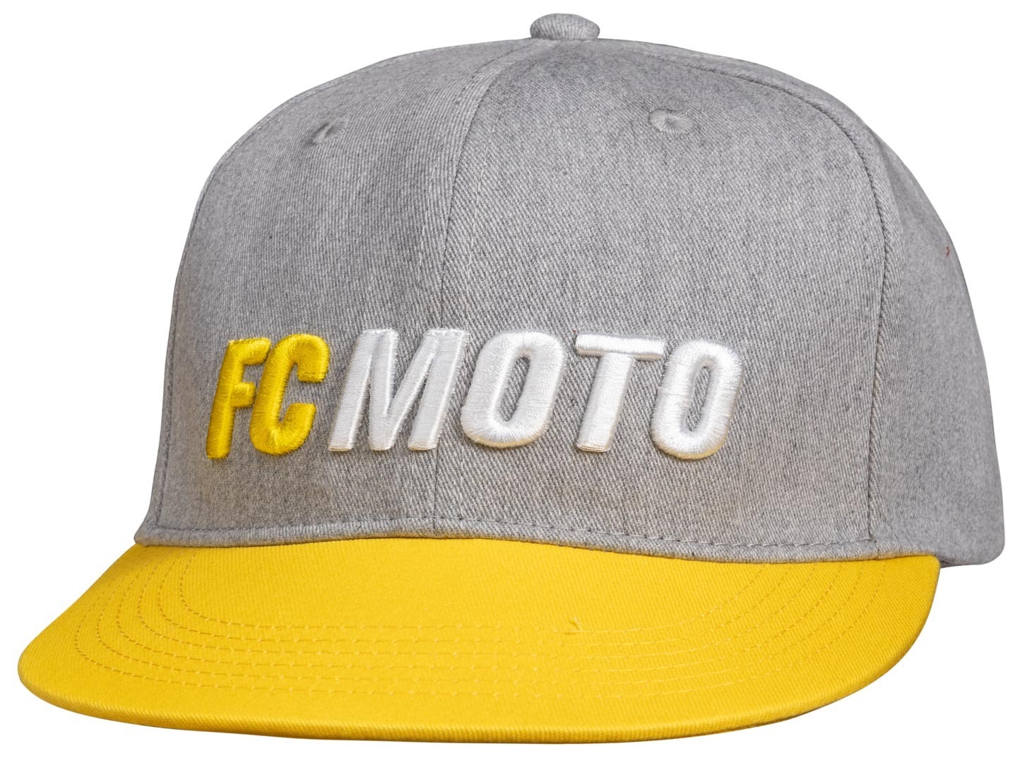 FC-Moto Faster-FC Cap, grey-yellow, grey-yellow, Size One Size