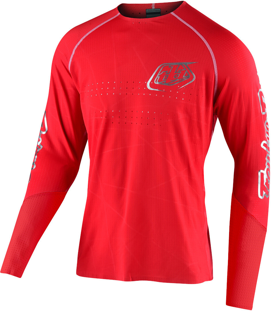 Troy Lee Designs SE Ultra Podium Motocross Jersey, red, Size M, red, Size M