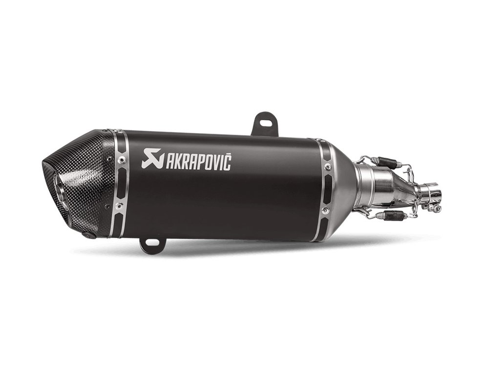 Silencieux arrière en titane en ligne Akrapovic