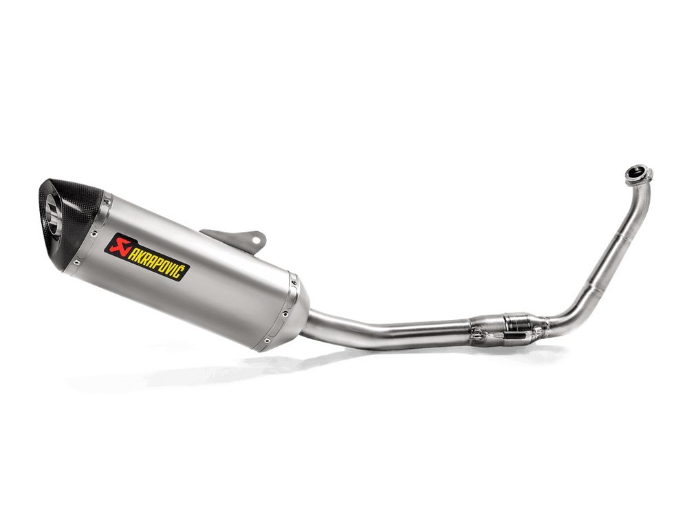 Akrapovic скольжения на гоночной линии титановой выхлопной системы