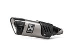 Akrapovic Slip-On Linje Titan Bakre Lyddemper