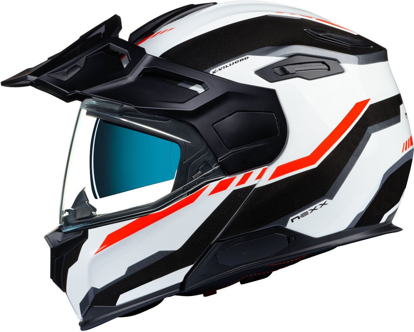 Nexx X.Vilijord Continental Helmet, black-white-red, Size XS, black-white-red, Size XS