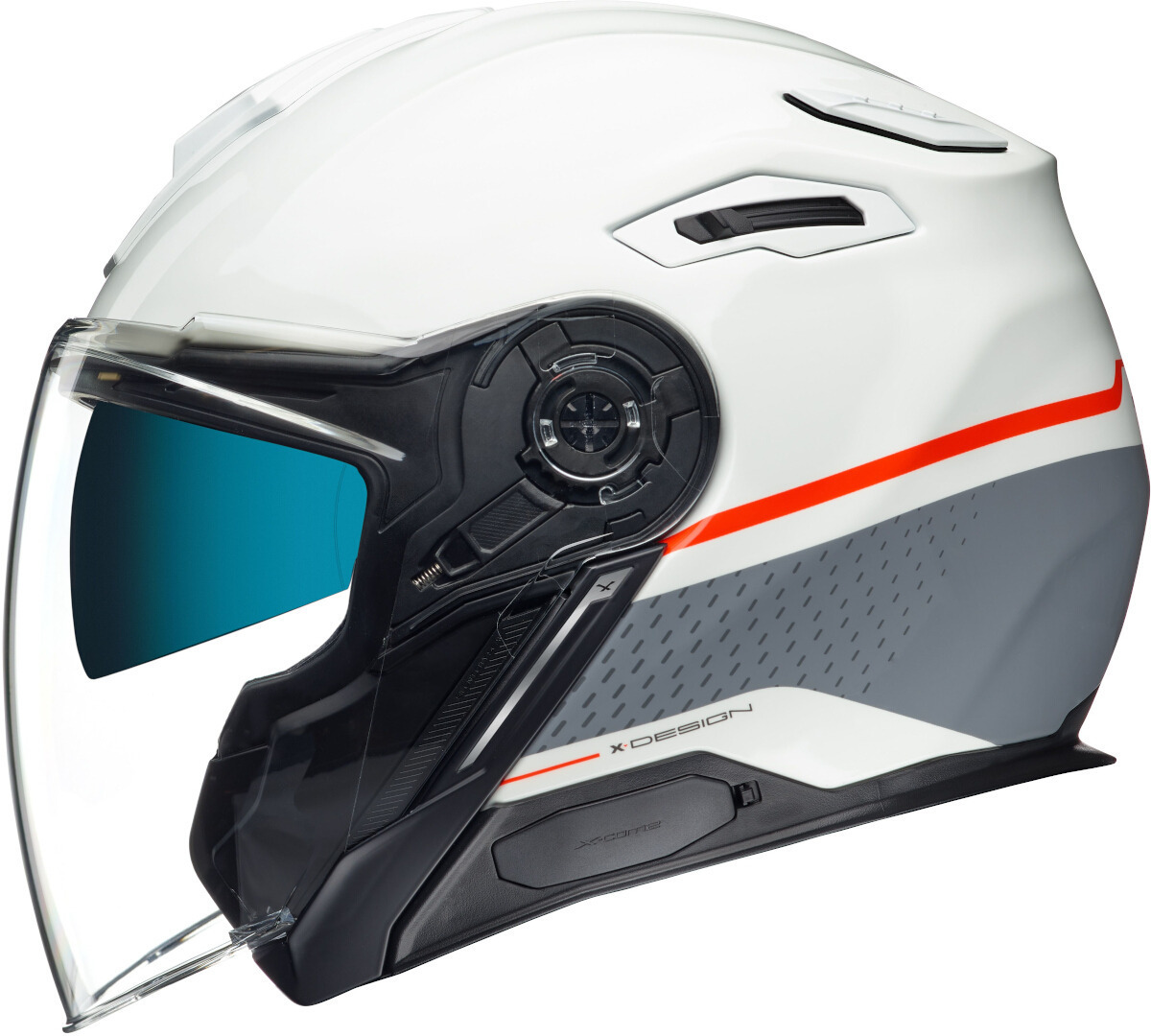 Nexx X.Viliby Streetgeist Jet Helmet, grey-white, Size S, grey-white, Size S