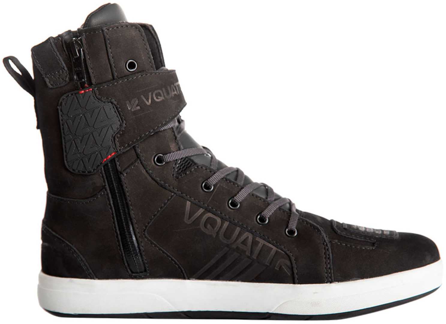 Vquattro Design Milano Nova Motorcycle Boots, black-white, Size 36, black-white, Size 36