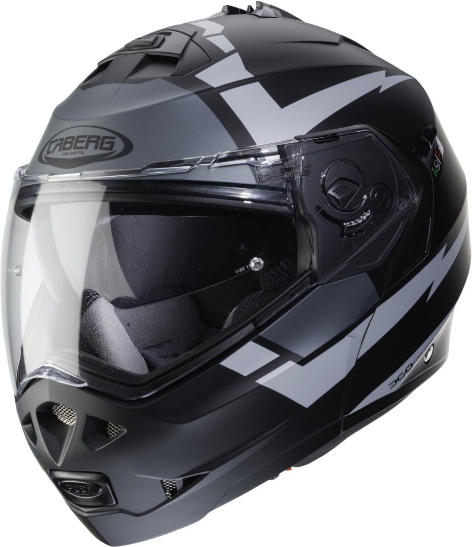 Caberg Duke II Kito Helmet, black-grey, Size S, black-grey, Size S