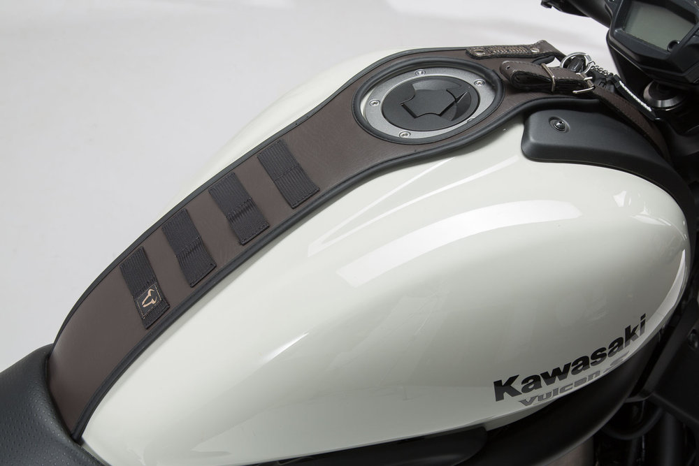SW-Motech Legend Gear juego de correas - Kawasaki Vulcan S (16-). Con bolsa de accesorios LA2.