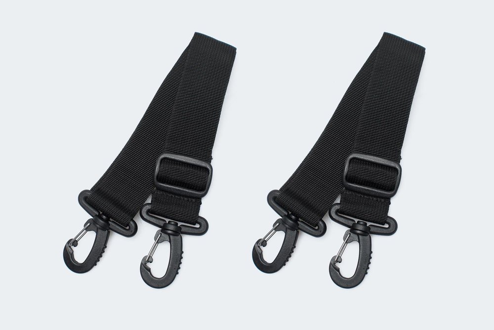 Set di cinturini SW-Motech backpack - 2 cinghie zaino per Rearbag e Slipstream.