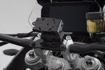 SW-Motech soporte GPS para manillar - Negro. Modelos Honda / Suzuki / Triumph.