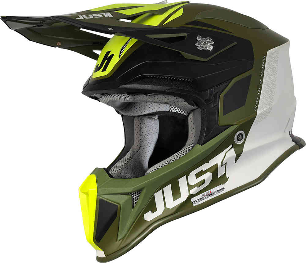 Just1 J18 Pulsar Army Limited Edition MIPS Casco de motocross