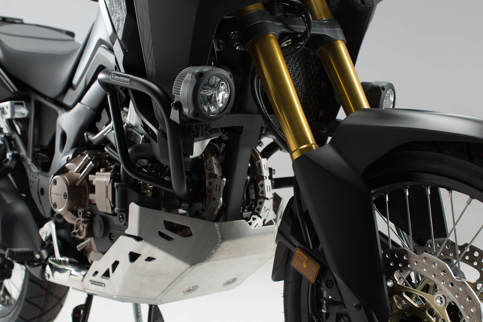 Sw-Motech Unisex Black Crash Bar - Honda Crf1000l Africa Twin (15-19).