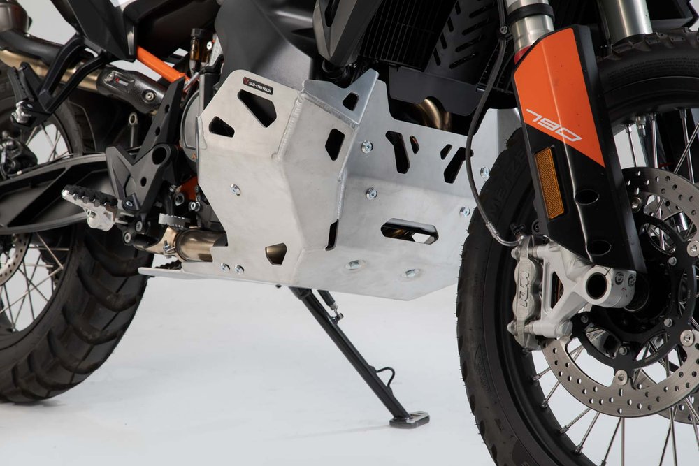 SW-Motech Protector del motor - Plata. KTM 790 Adv / R, 890 Adv / R.