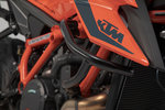 SW-모텍 크래시 바 - 블랙. KTM 1290 슈퍼 듀크 R / EVO (19-).