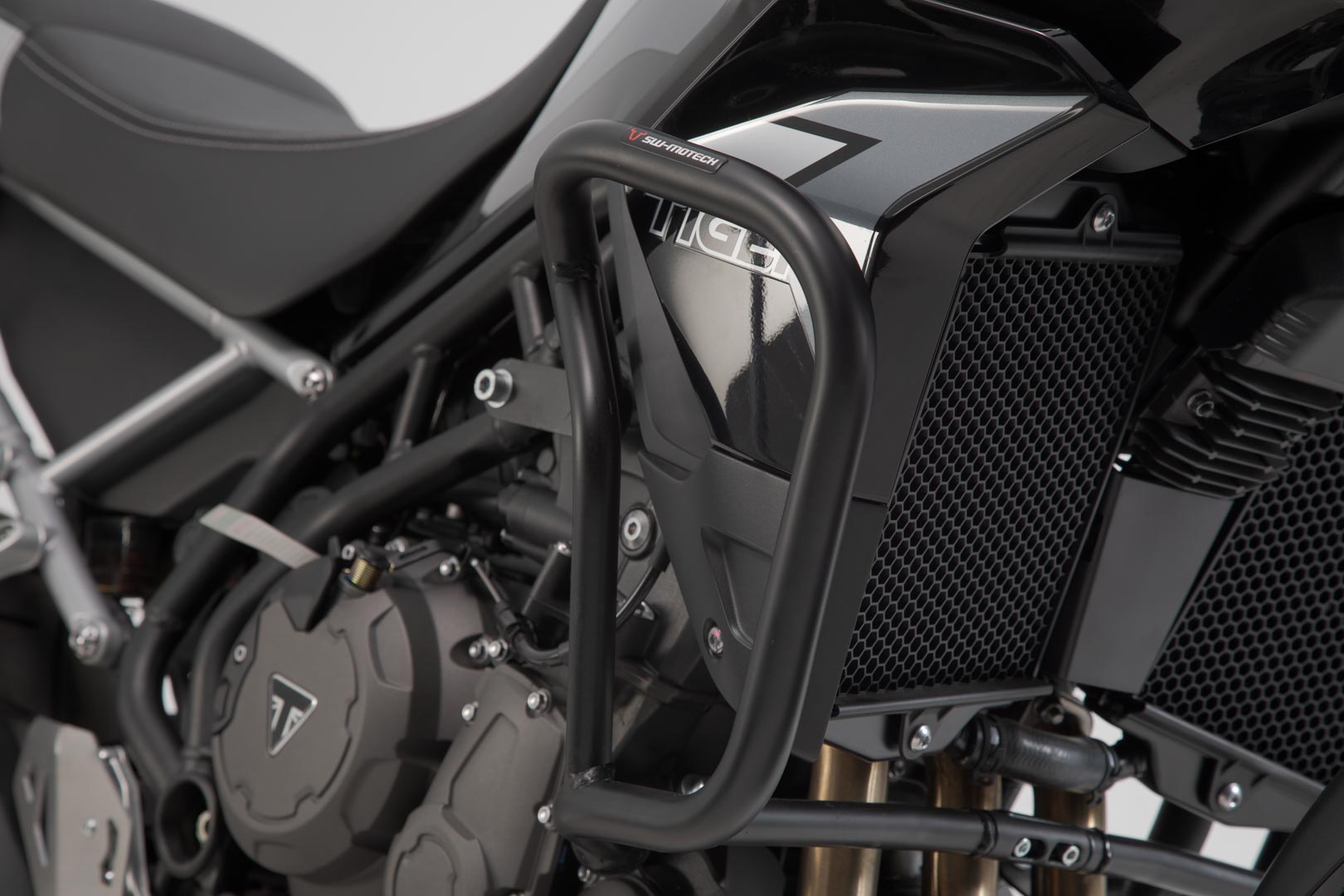 SW Motech Crash bar Black. Triumph Tiger 900 GT Rally Pro 19