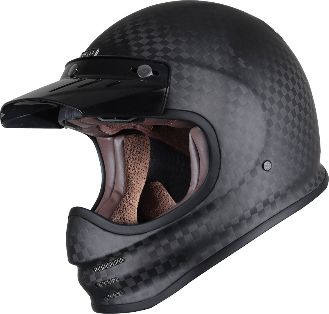 Just1 J-Storm Carbon Motocross Helmet, Size L, carbon, Size L