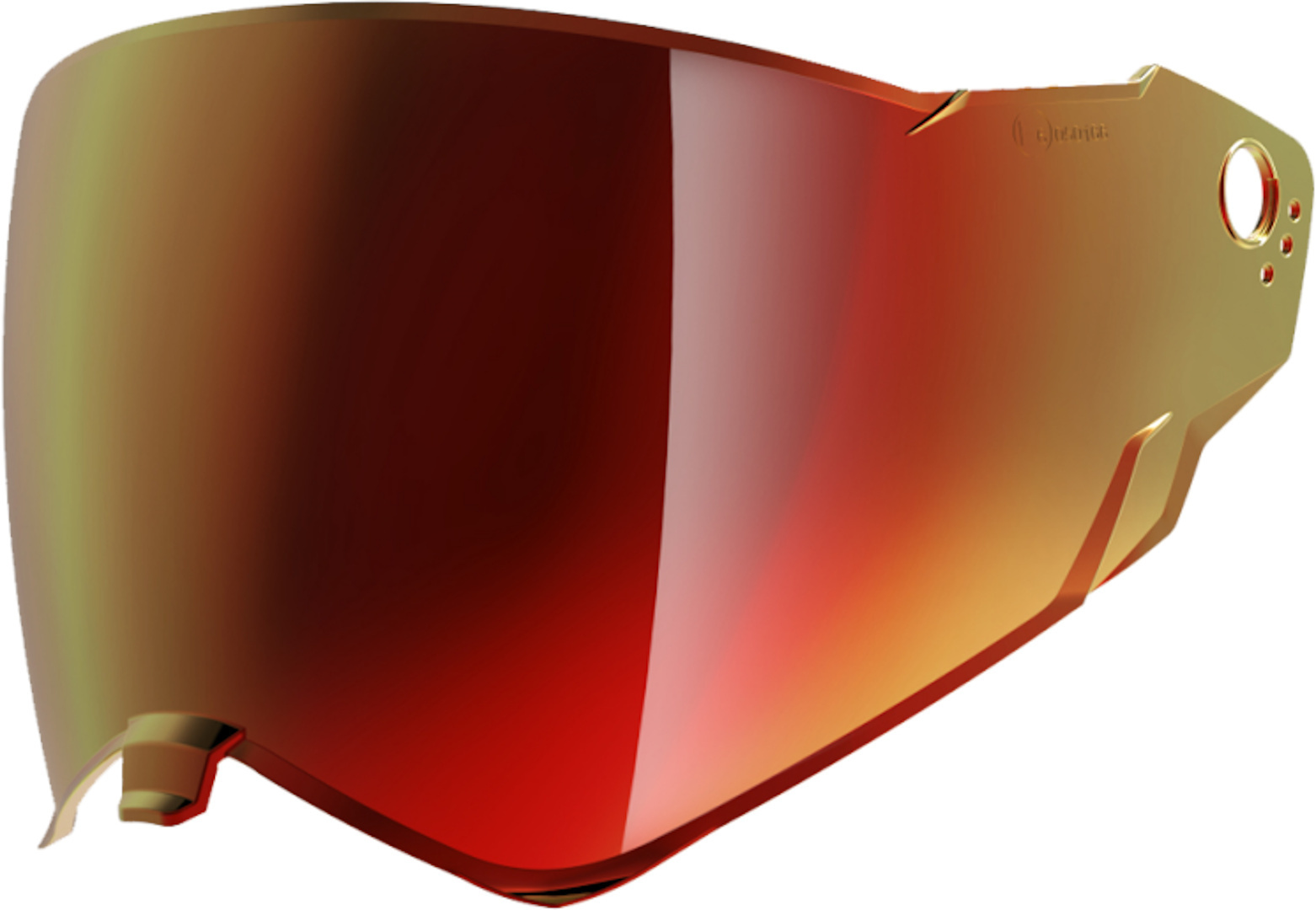 Nexx X.Wed 2 / X.WST 2 Visor, orange, orange, Size One Size