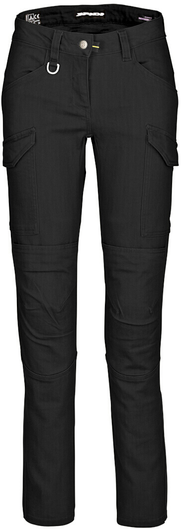 Spidi Pathfinder Cargo Ladies Motorcycle Textile Pants, Black, Size 31 For Women