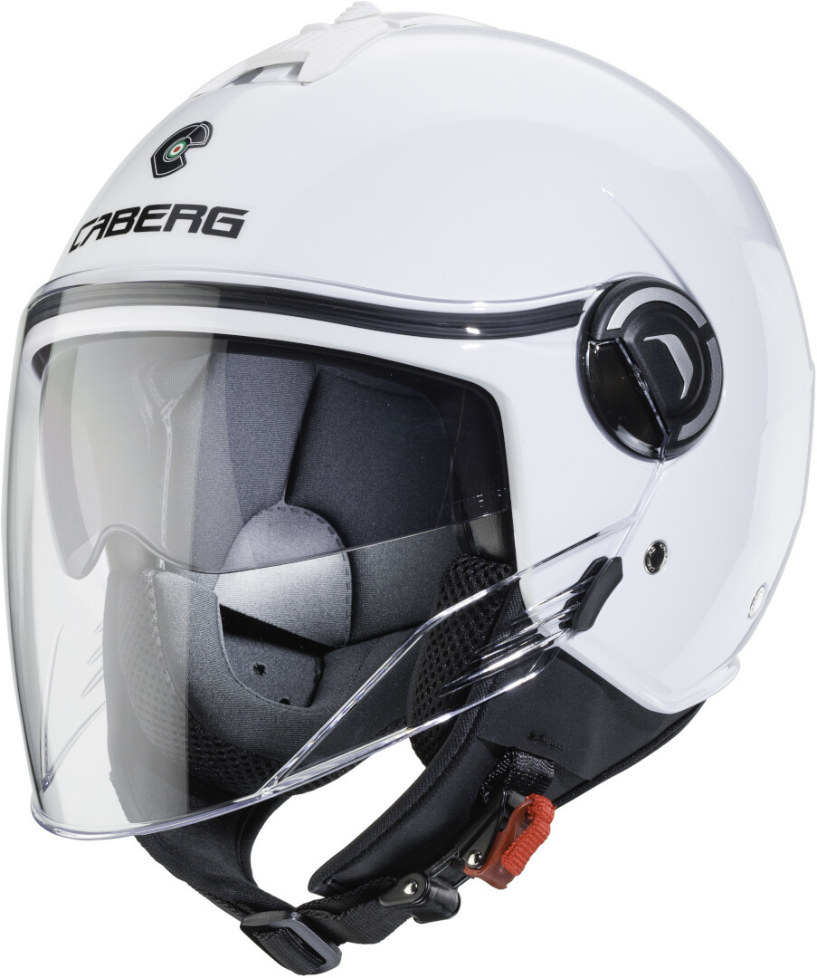 Caberg Riviera V4 Jet Helm, wit, afmeting XL