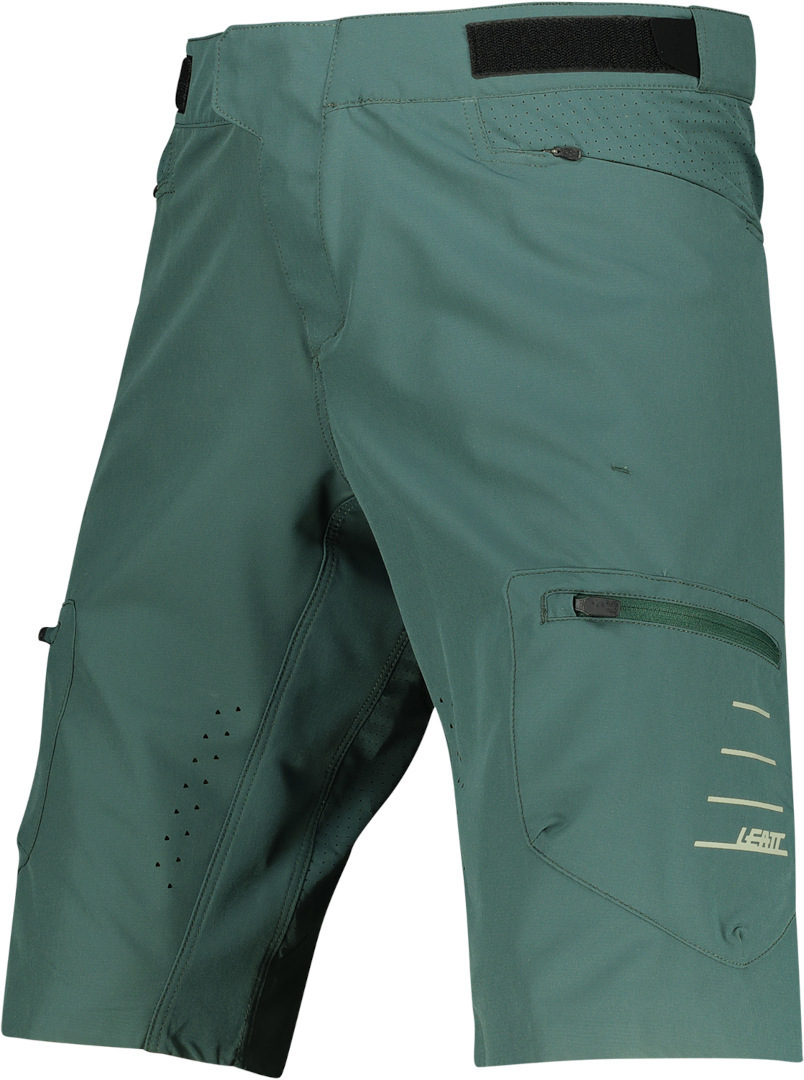 Leatt DBX 2.0 MTB Bicycle Shorts, green, Size S, green, Size S