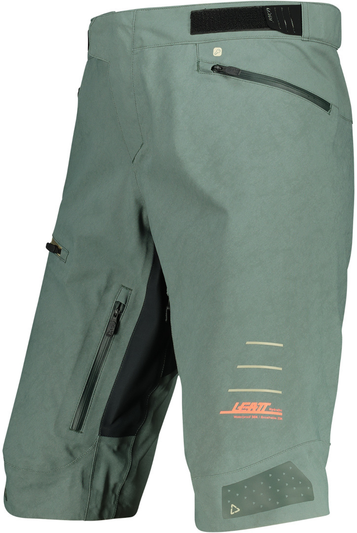 Leatt DBX 5.0 MTB Bicycle Shorts, green, Size 2XL, green, Size 2XL
