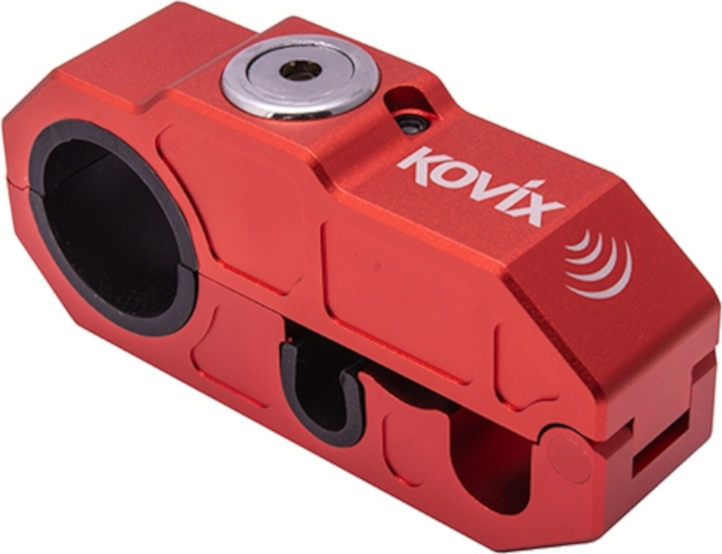 Image of Kovix KHL Alarm Blocco grip, rosso