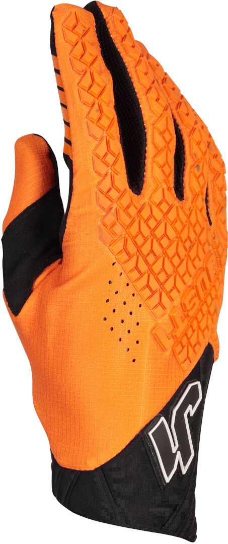 Just1 J-HRD Motocross Gloves, orange, Size S, orange, Size S