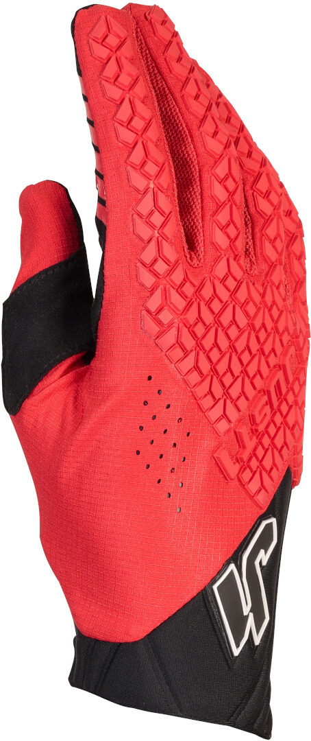 Just1 J-HRD Gants motocross, rouge, taille XL pour Hommes