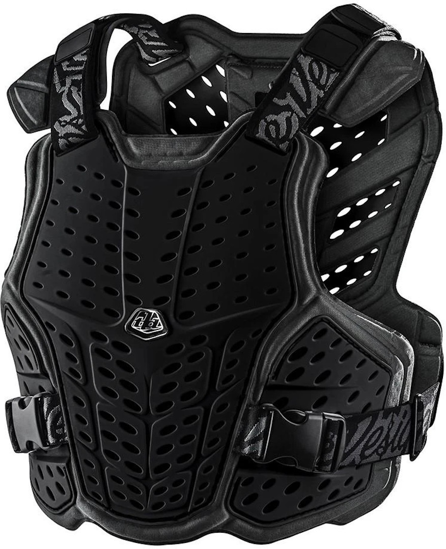 Troy Lee Designs RockFight Youth Protector Vest, black, black, Size One Size