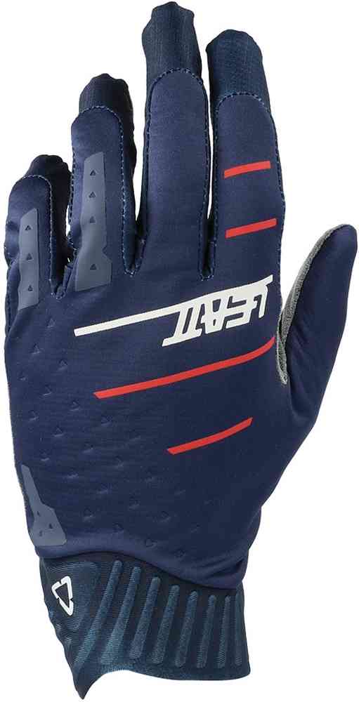 Guantes motocross bicicleta leatt 1.0 gripr negro