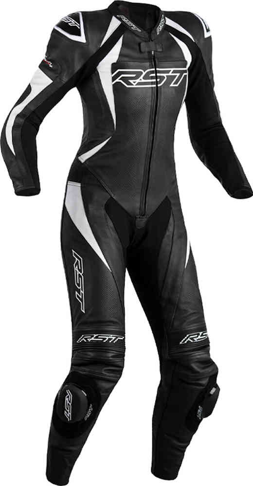 RST Tractech EVO 4 One Piece Ladies Motorcycle Leather Suit Ett stykke Ladies Motorsykkel skinn dress