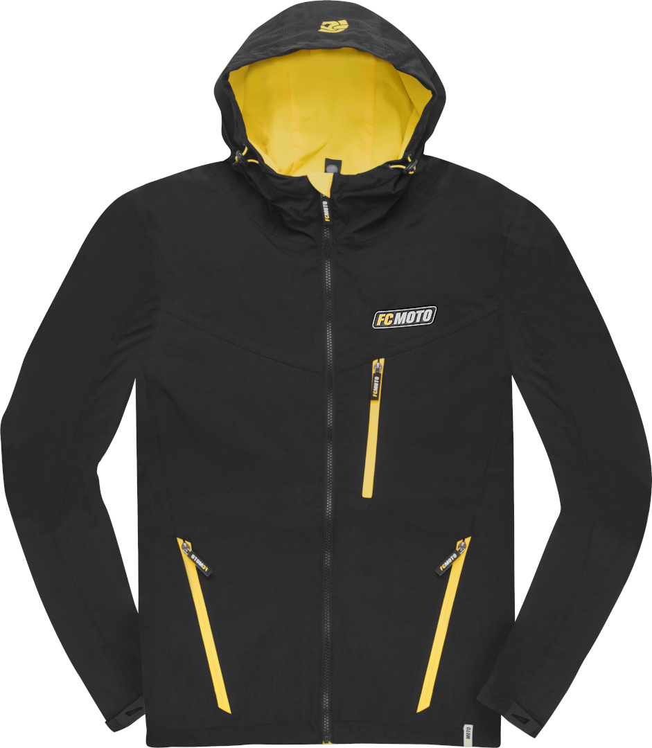 FC-Moto Crew-J Jacket, black-yellow, Size 2XL, black-yellow, Size 2XL