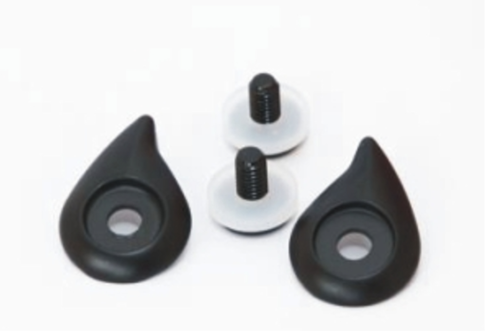 Bores SRM Slight/Gear Rim Helmet Fastening Kit, black, black, Size One Size