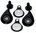 Bores Gensler Bogo/Hole Ring Kit di fissaggio del casco