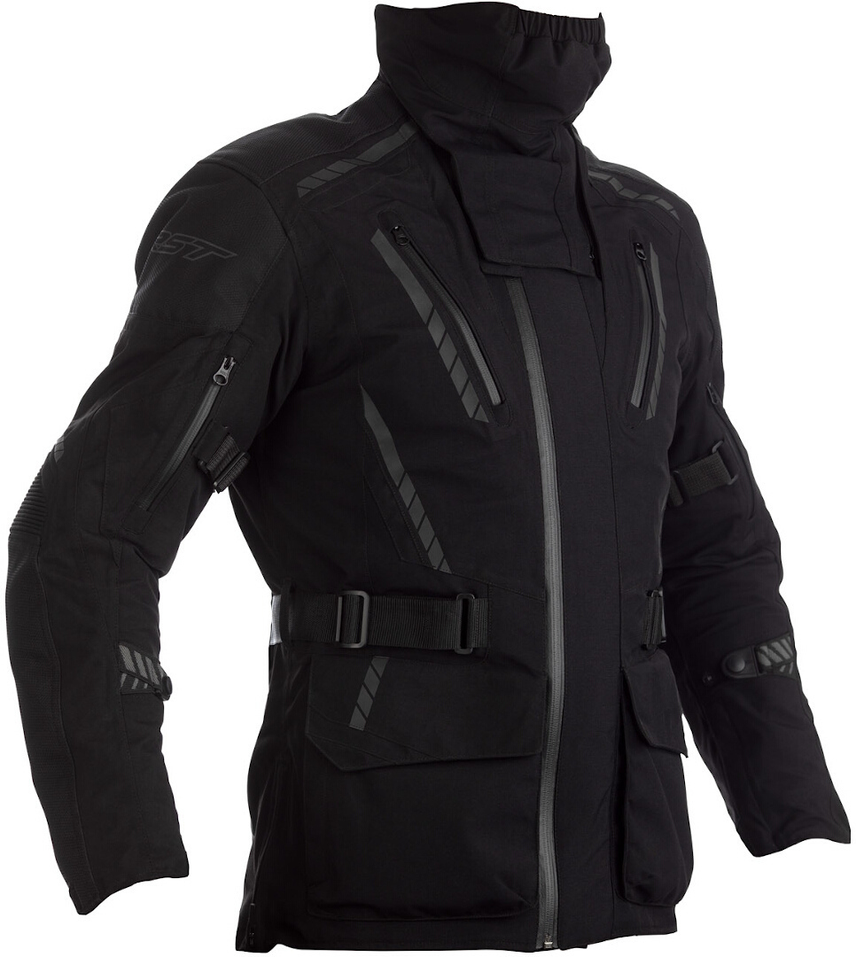 RST Pro Series Pathfinder Motorrad Textiljacke, schwarz, Größe 3XL, schwarz, Größe 3XL