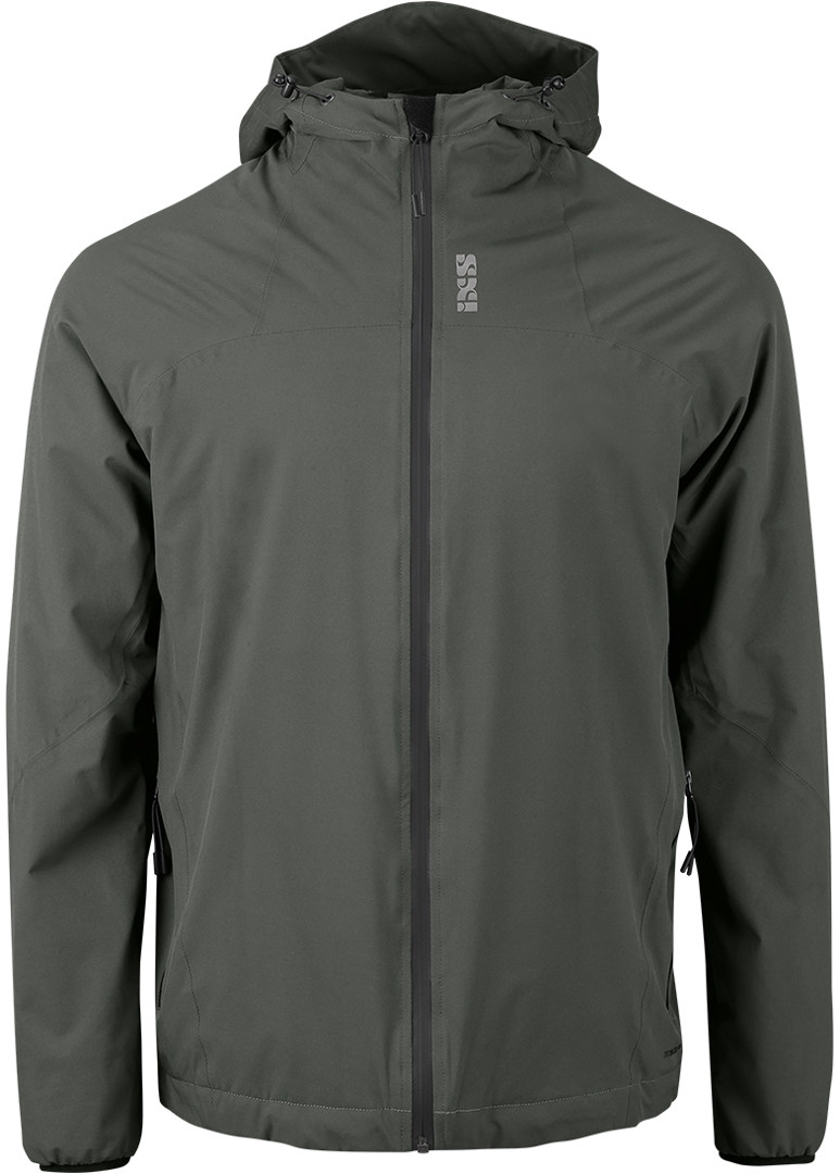 IXS Carve Zero Insulated All-Weather Bicycle Jacket, black-grey, Size L, black-grey, Size L