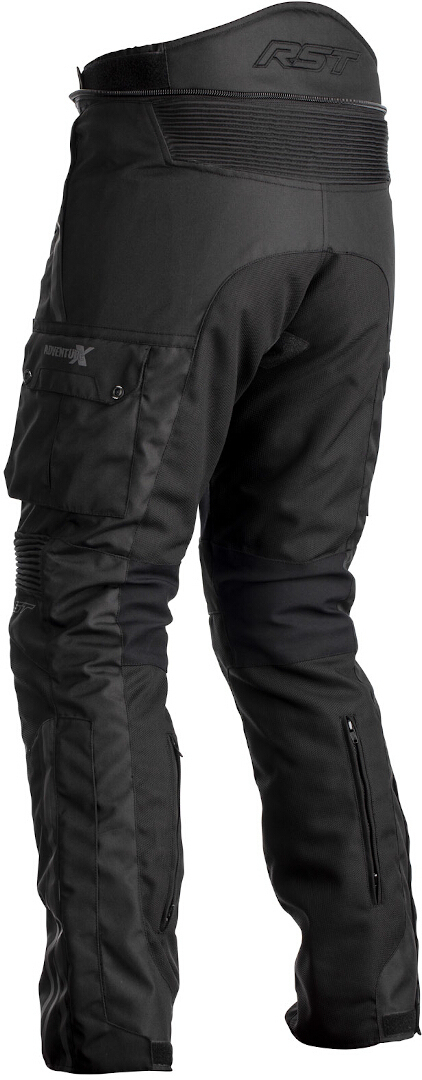 Side view of RST Pro Series Adventure-X Motorcycle Textile Pants, black, Size 3XL for Men