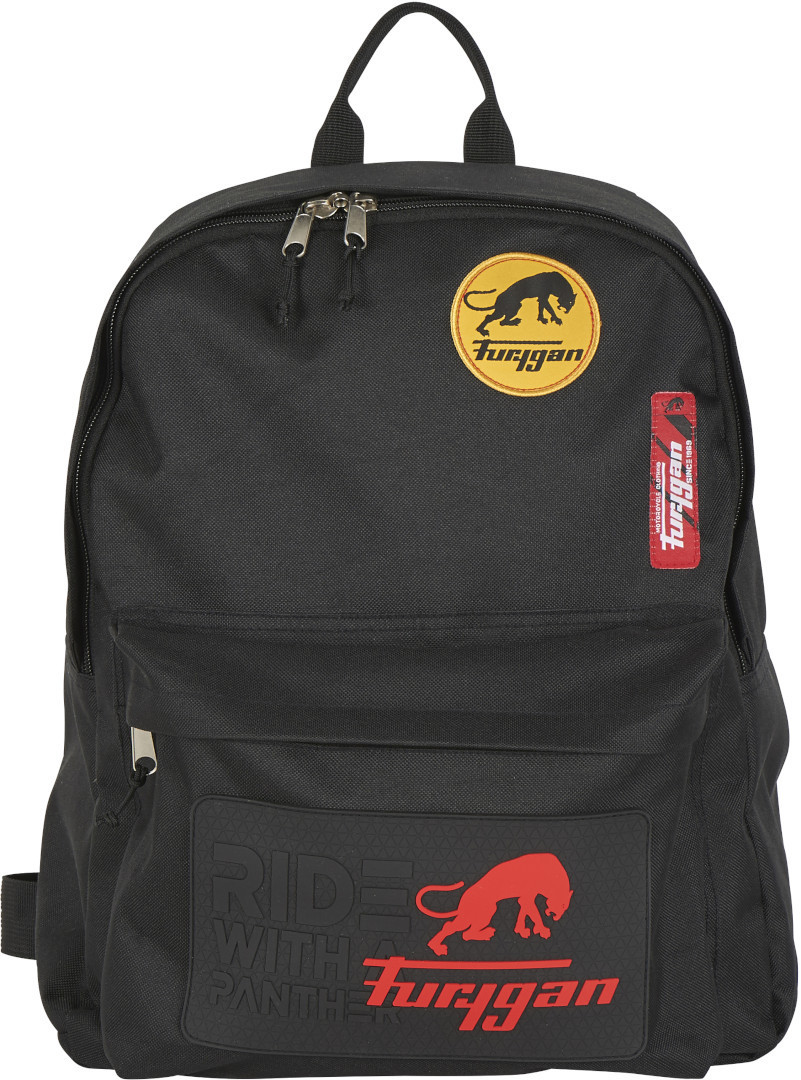 Furygan Patch Backpack, black, black, Size One Size