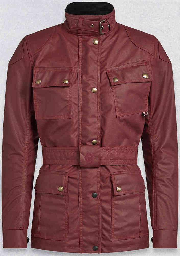 Belstaff Trialmaster Pro Дамы Мотоцикл Восковая куртка