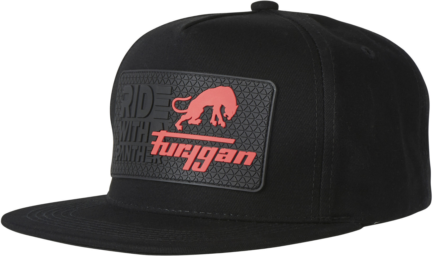 Furygan Patch Cap, black-white-red, black-white-red, Size One Size