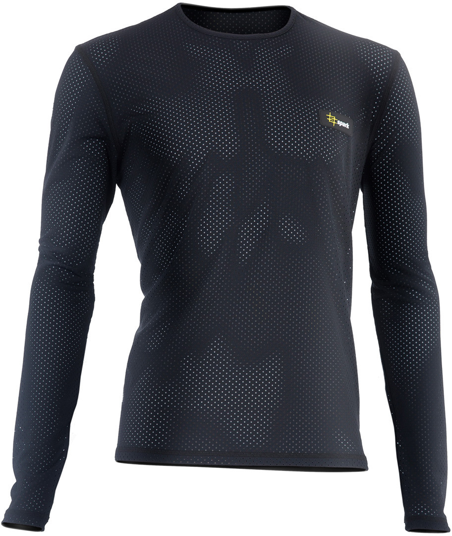 Spark Malias Fresh+ Long Funktionsshirt, schwarz, Größe XL