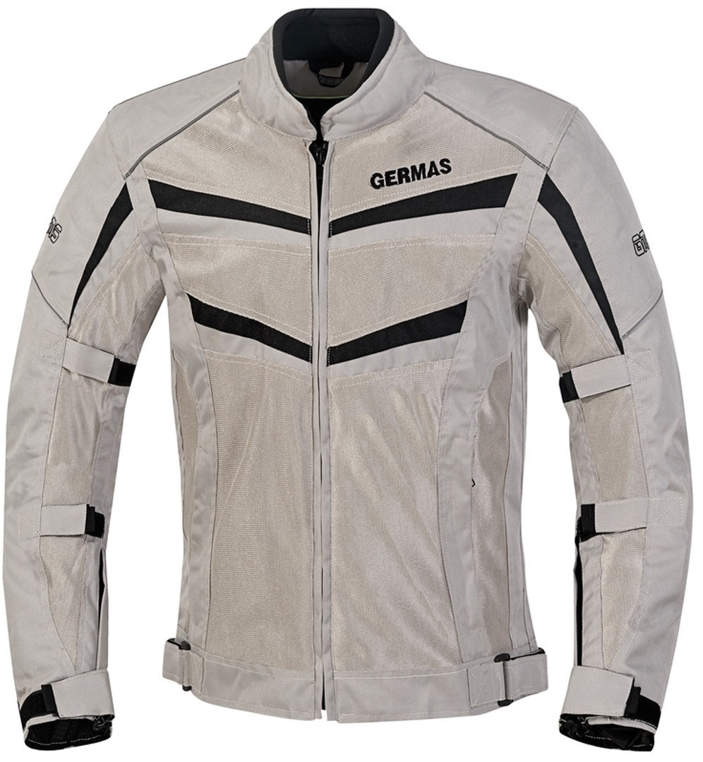 GMS Outback Motorcycle Textile Jacket, black-beige, Size M, black-beige, Size M