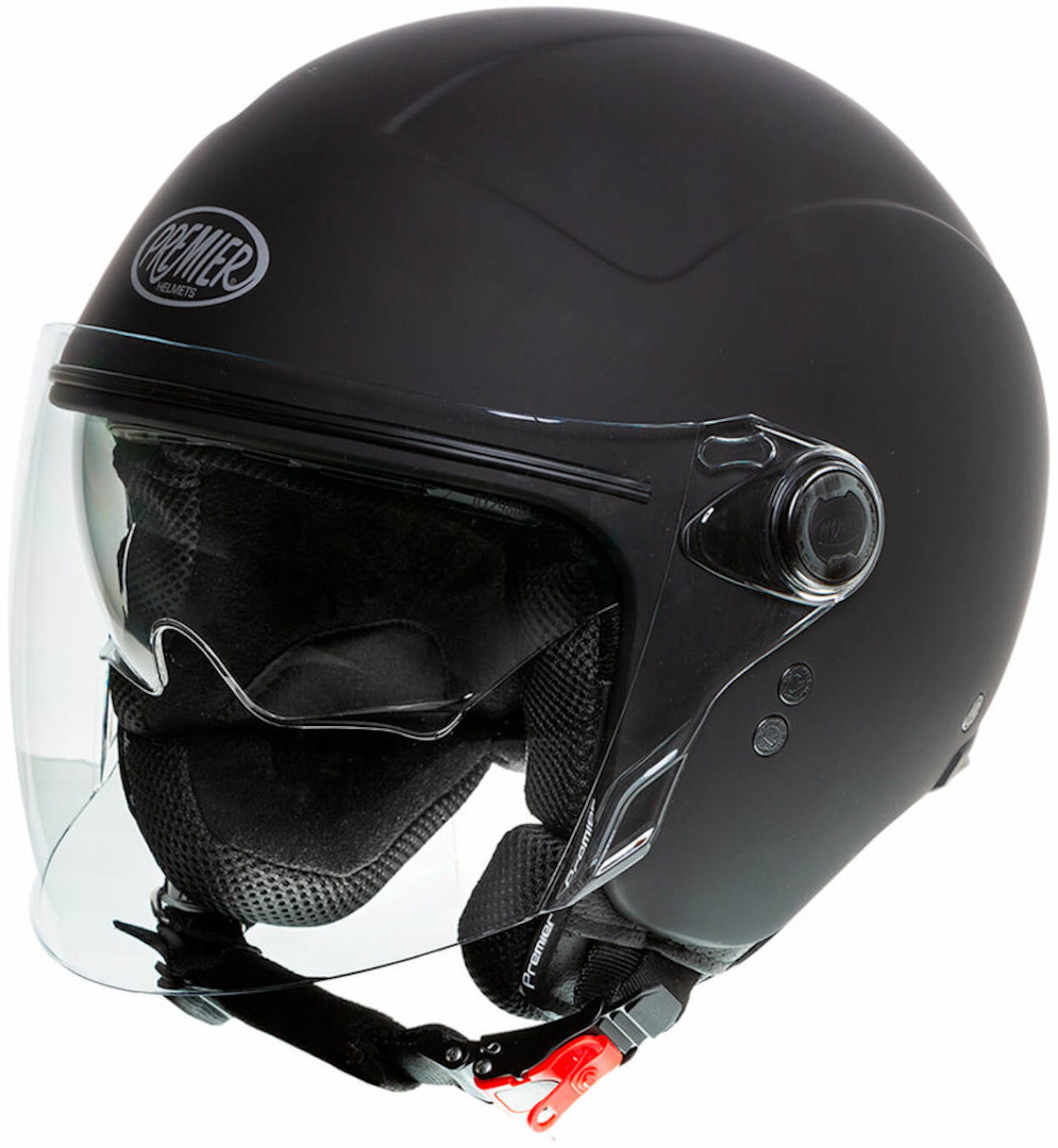 Premier Rocker Visor U9 BM Jet Helmet, black, Size S, black, Size S