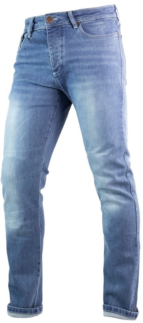 John Doe Pioneer Mono Motorcycle Jeans, blue, Size 32, blue, Size 32