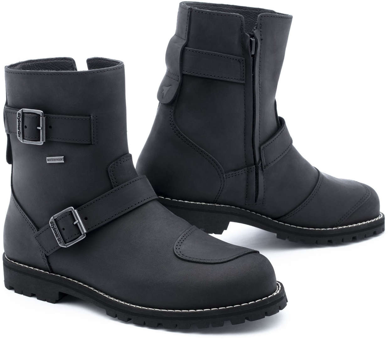 Stylmartin Legend Mid WP Motorlaarzen, zwart, afmeting 46