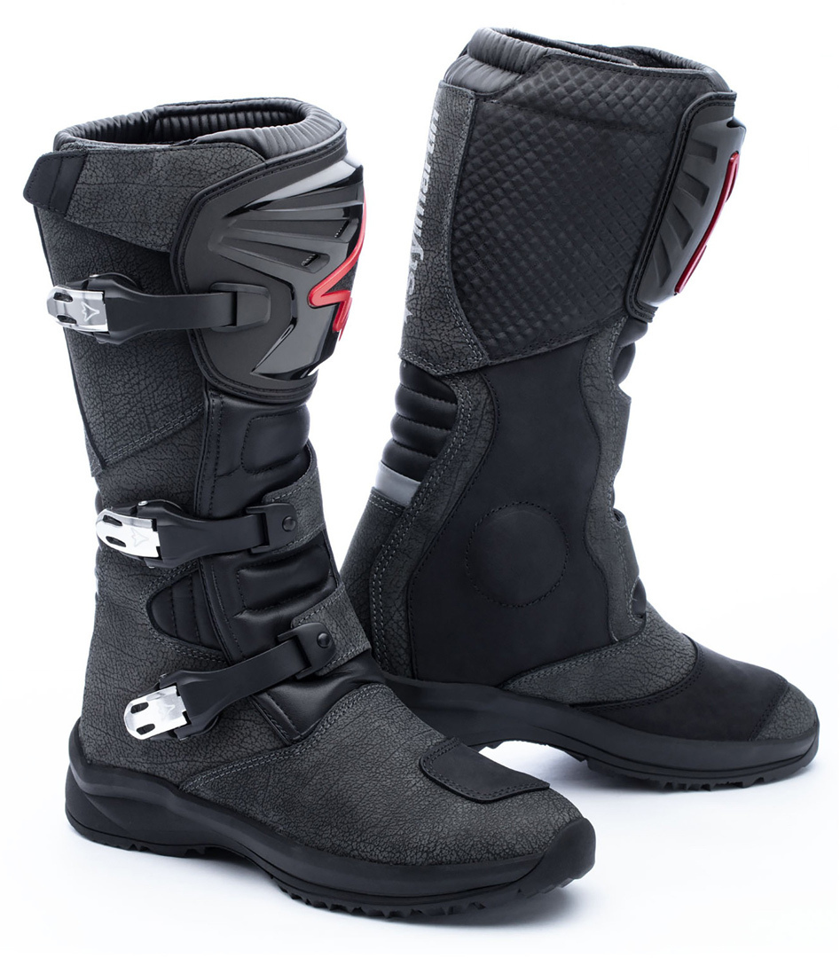Stylmartin Navajo WP Motocross Boots, grey, Size 39, grey, Size 39