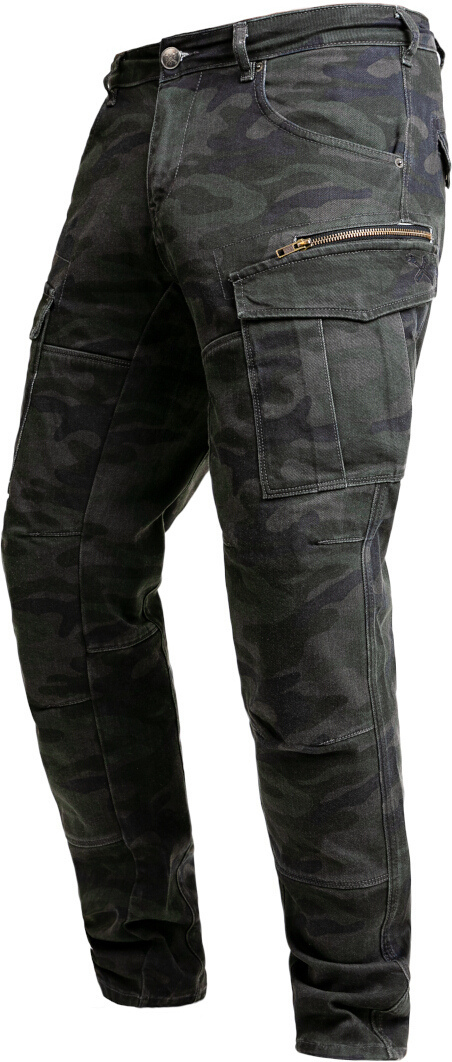 John Doe Defender Mono Motorcykel Textil Byxor, flerfärgad, storlek 32