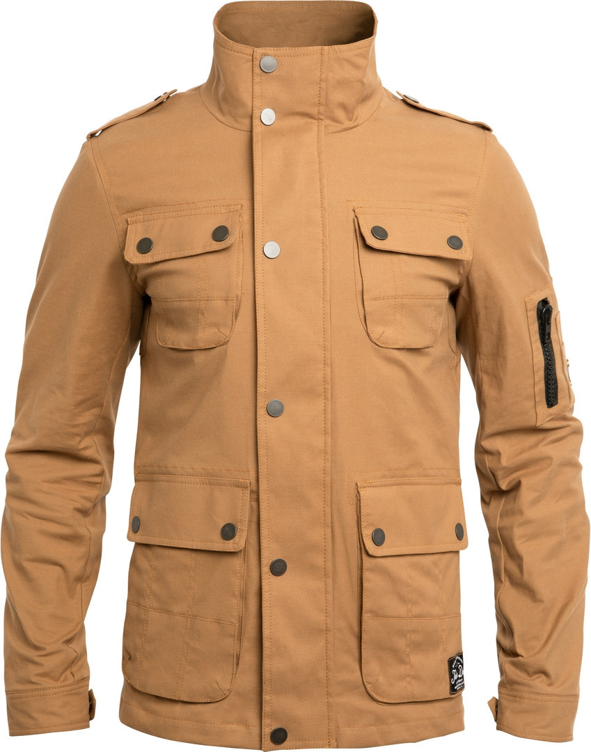 John Doe Explorer Motorcykel tekstiljakke, beige, størrelse 5XL