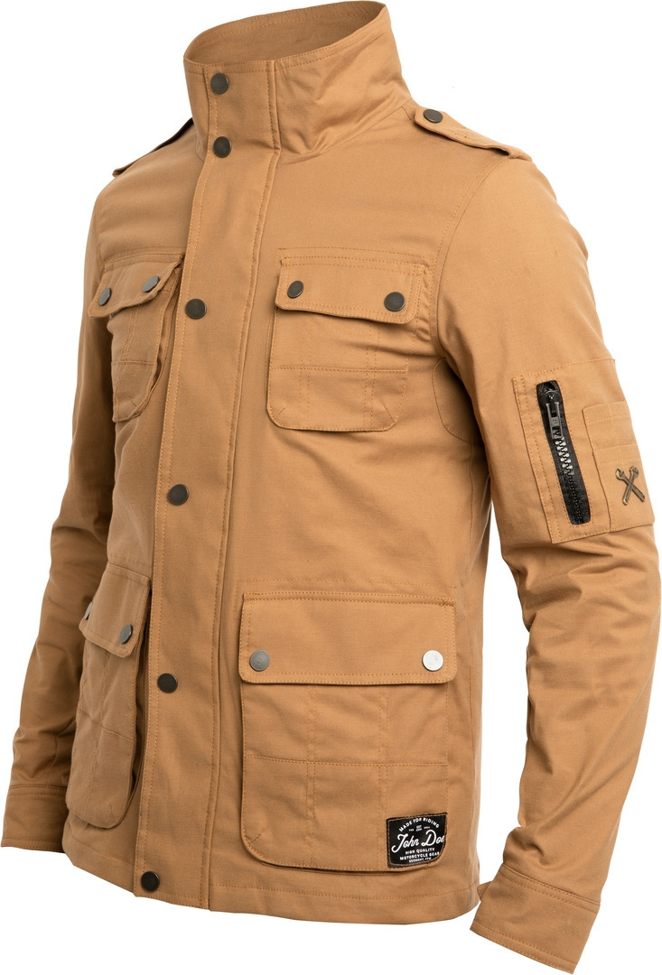Photos - Motorcycle Clothing John Doe Explorer Motorcycle Textile Jacket, beige, Size XS for Men 